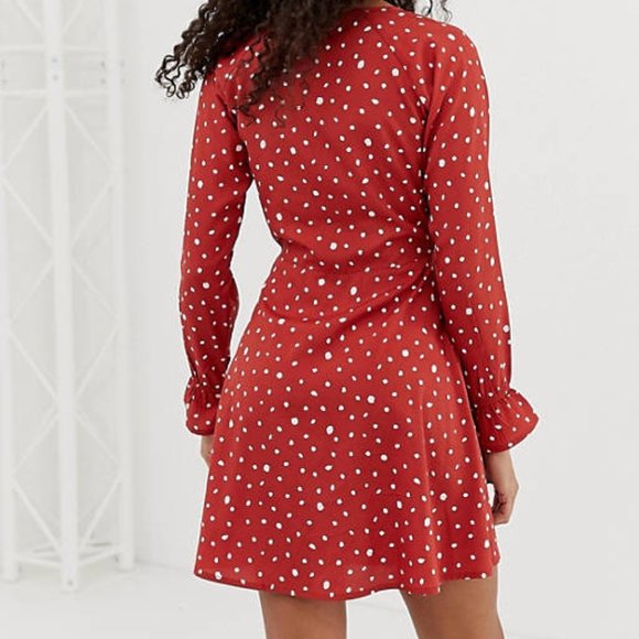 Long Sleeve Tea Dress - Picture 2 of 4